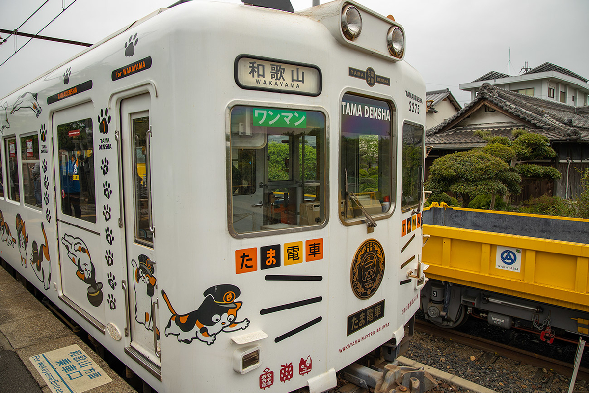 和歌山鐡道貴志駅へねこ駅長ニタマに会いに