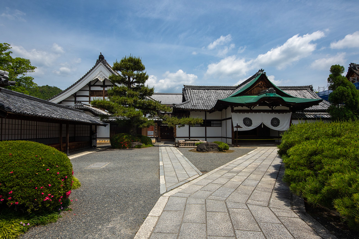 京都嵯峨野大覚寺（旧嵯峨御所）