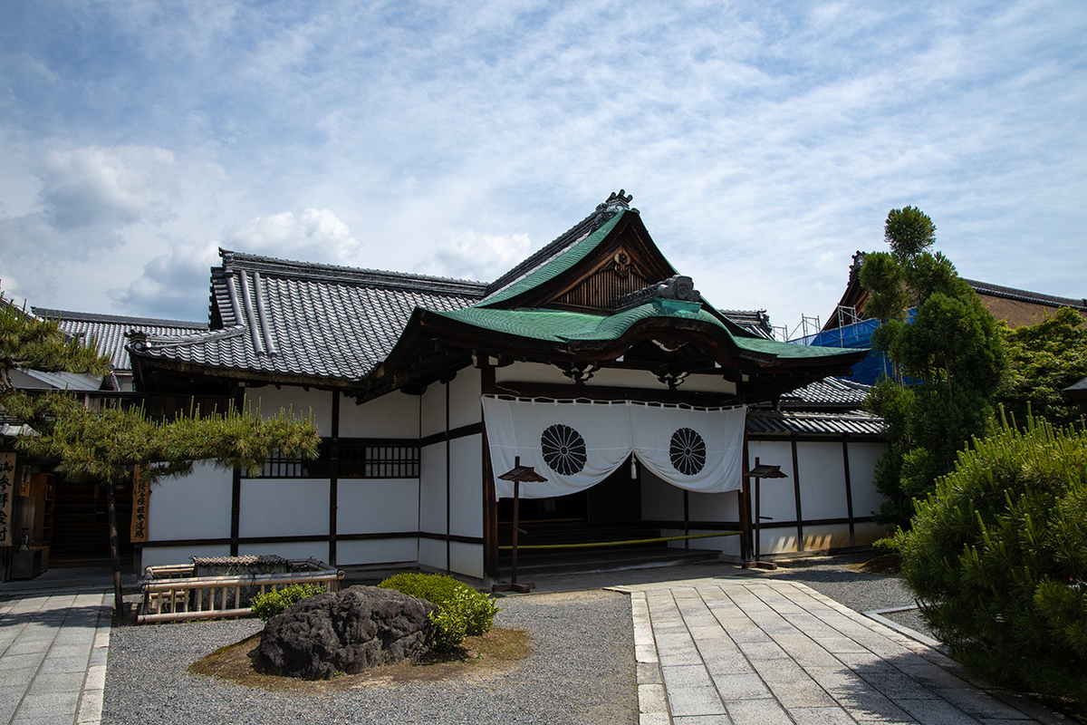 京都嵯峨野大覚寺（旧嵯峨御所）