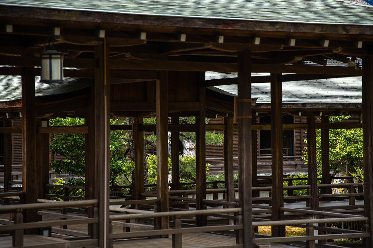 京都嵯峨野大覚寺（旧嵯峨御所）