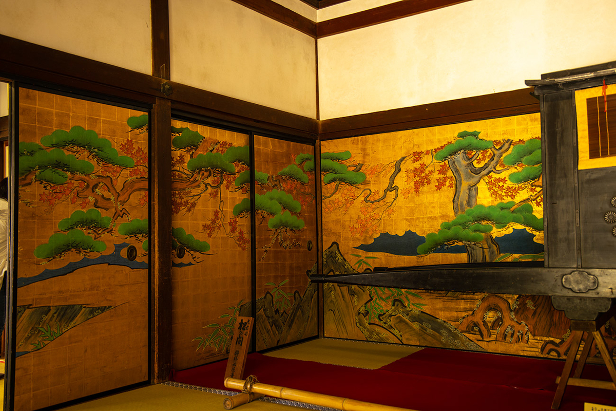 京都嵯峨野大覚寺（旧嵯峨御所）