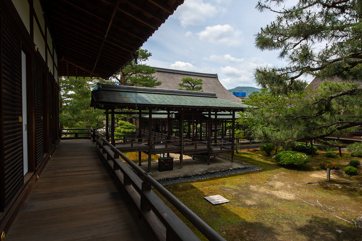 京都嵯峨野大覚寺（旧嵯峨御所）