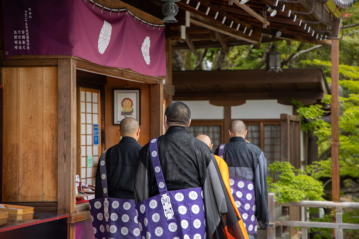 京都嵯峨野大覚寺（旧嵯峨御所）