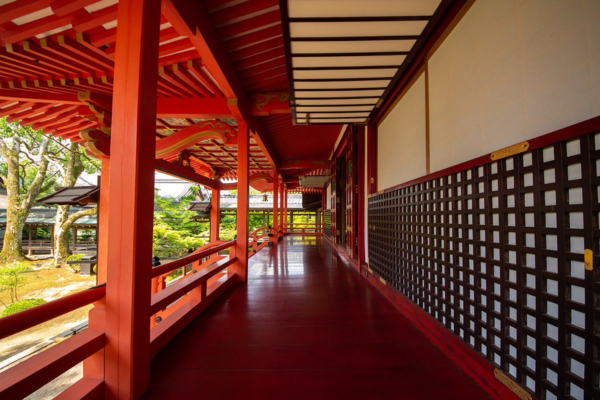 京都嵯峨野大覚寺（旧嵯峨御所）