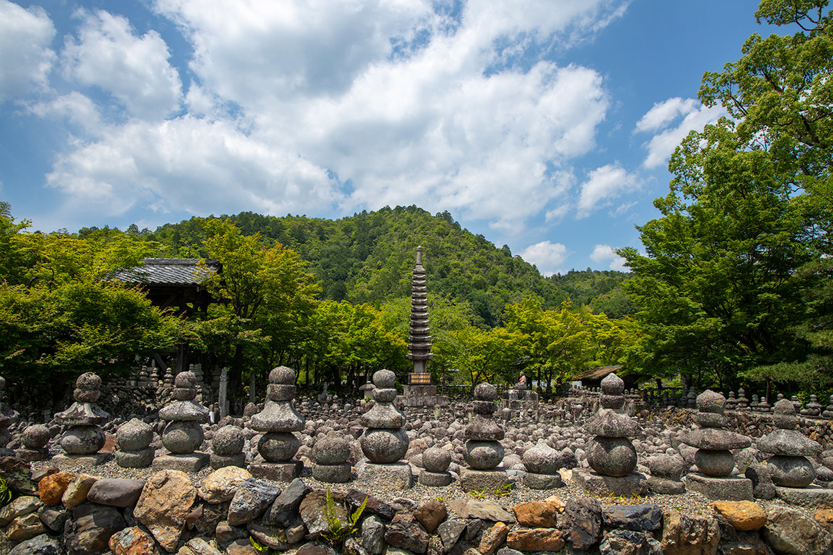 あだし野念仏寺西院の河原