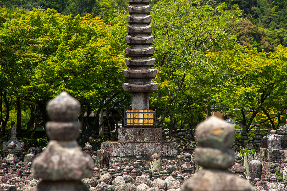 あだし野念仏寺西院の河原