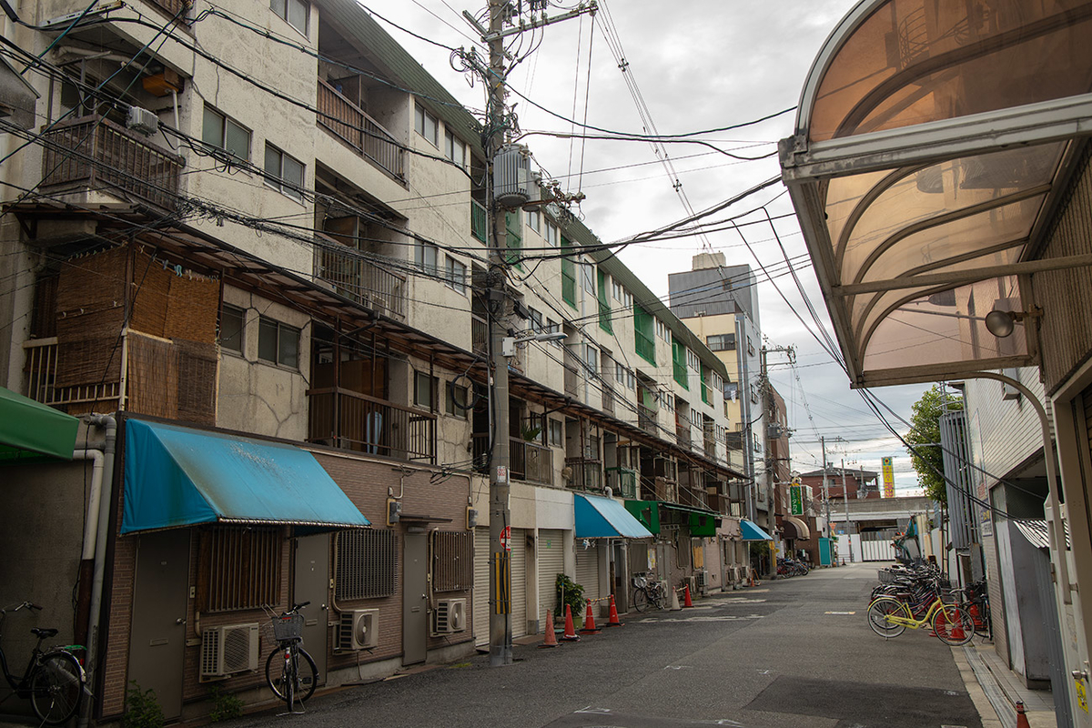 大阪市西成区あいりん地区釜ヶ崎