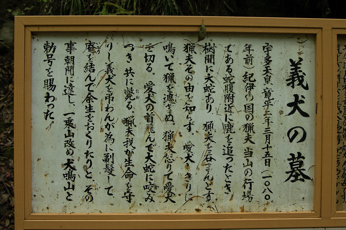 犬鳴山七宝滝寺