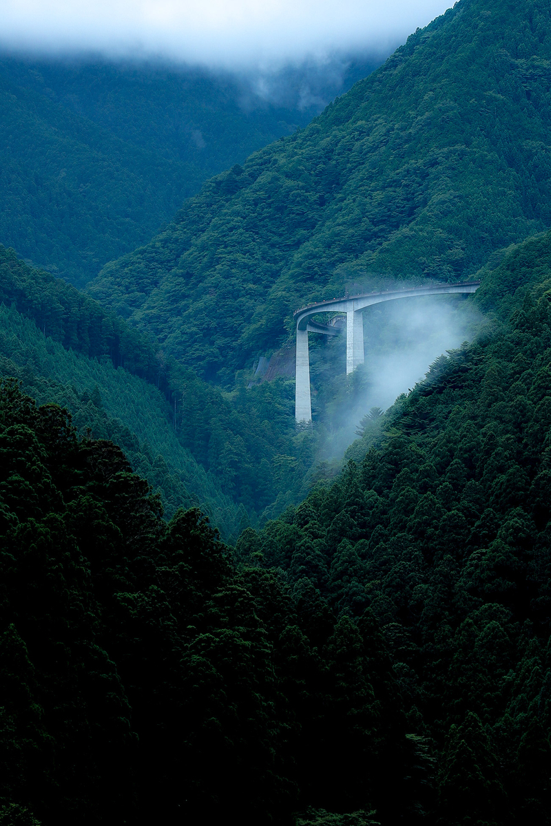 伯母谷ループ橋