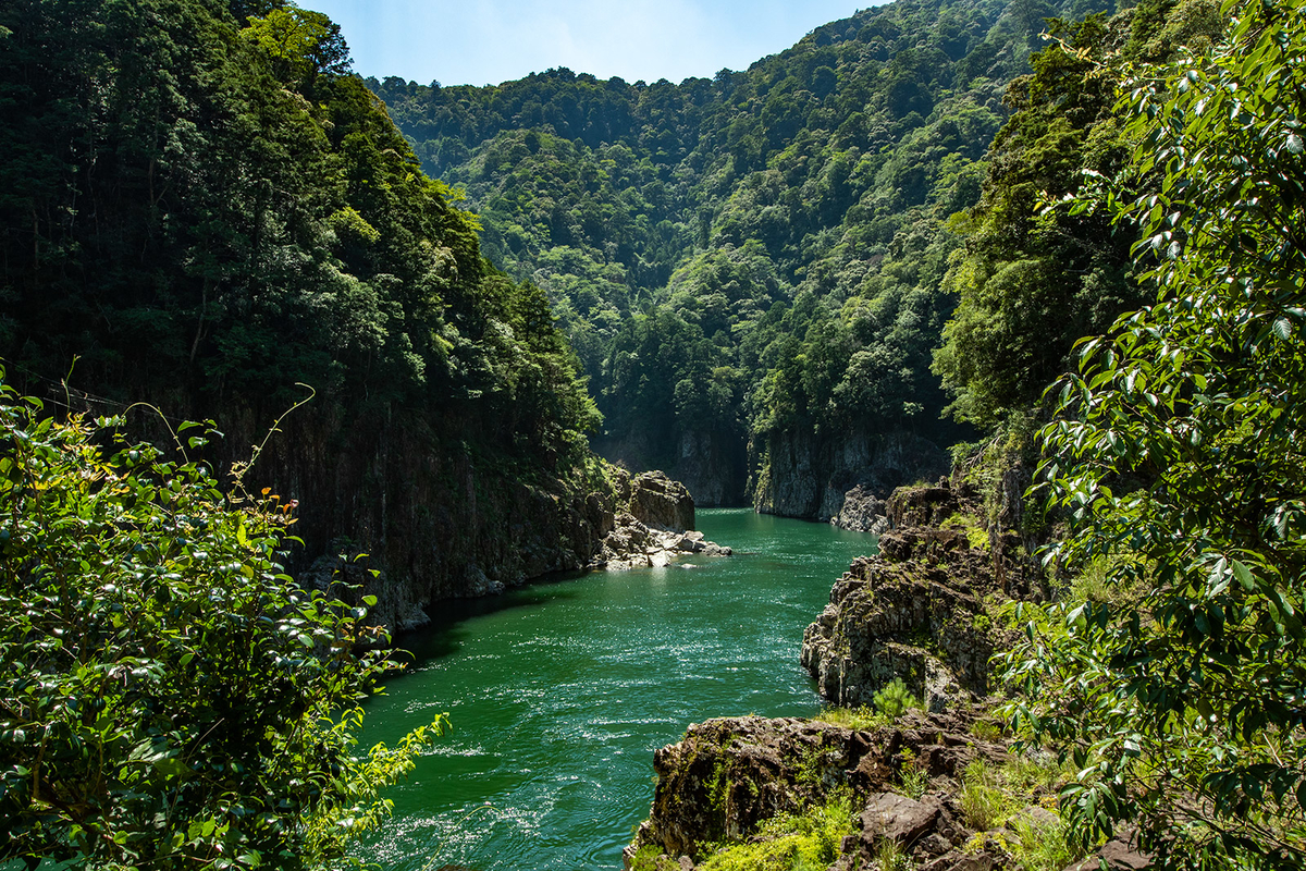 奈良、和歌山、三重県の絶景スポット瀞峡巡り