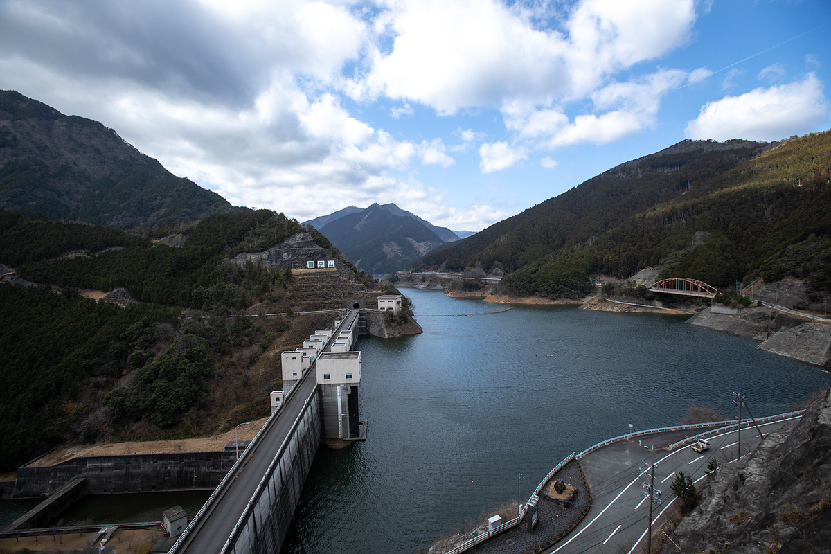 三重県松原市蓮ダム