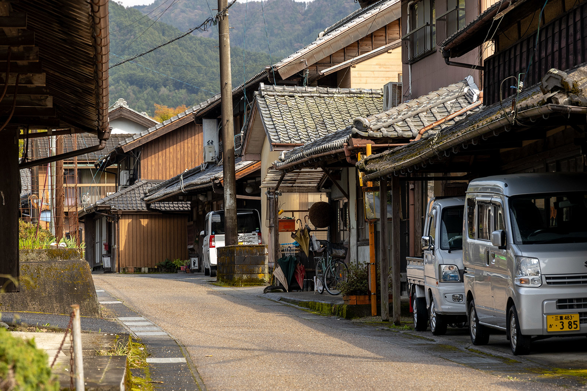 伊勢本街道の多気宿