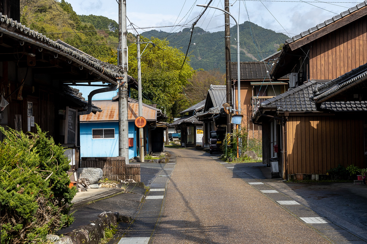 伊勢本街道の多気宿