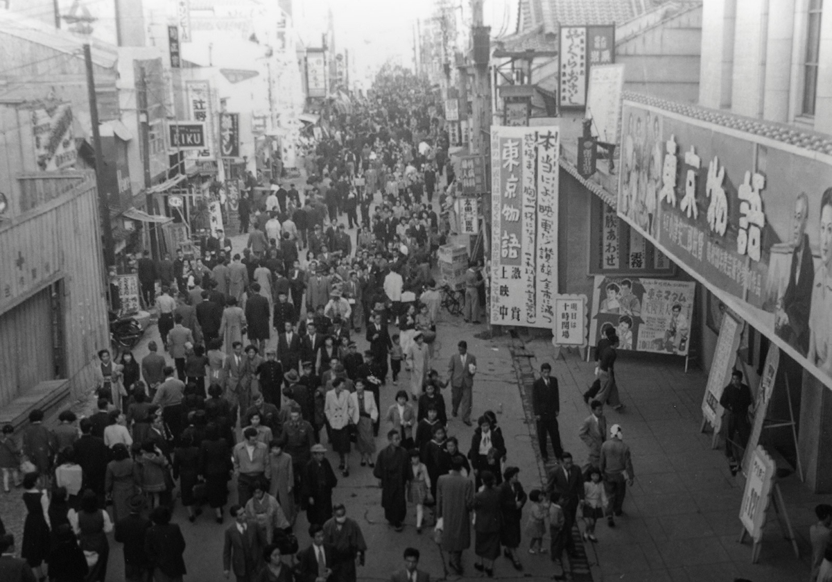 昭和の道頓堀の風景