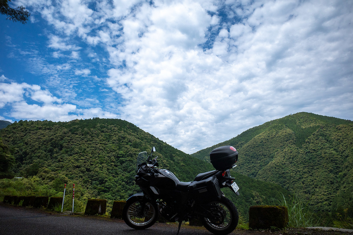 奈良県の秘境の絶景、十津川村の果無集落