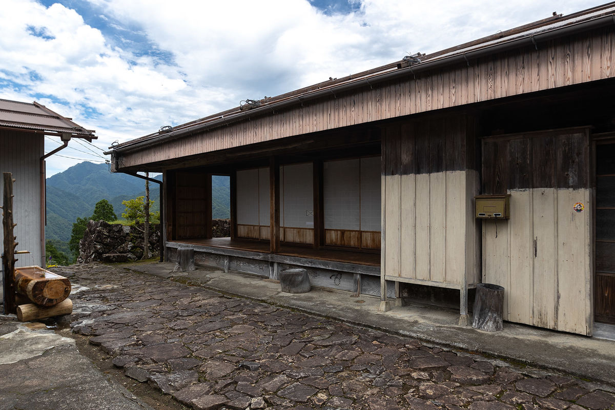 奈良県の秘境の絶景、十津川村の果無集落