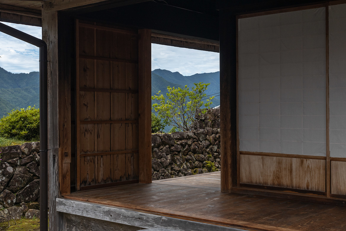 奈良県の秘境の絶景、十津川村の果無集落