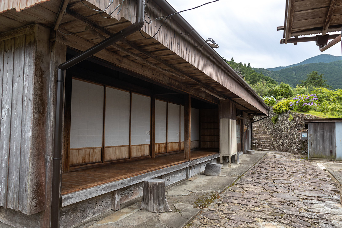 奈良県の秘境の絶景、十津川村の果無集落