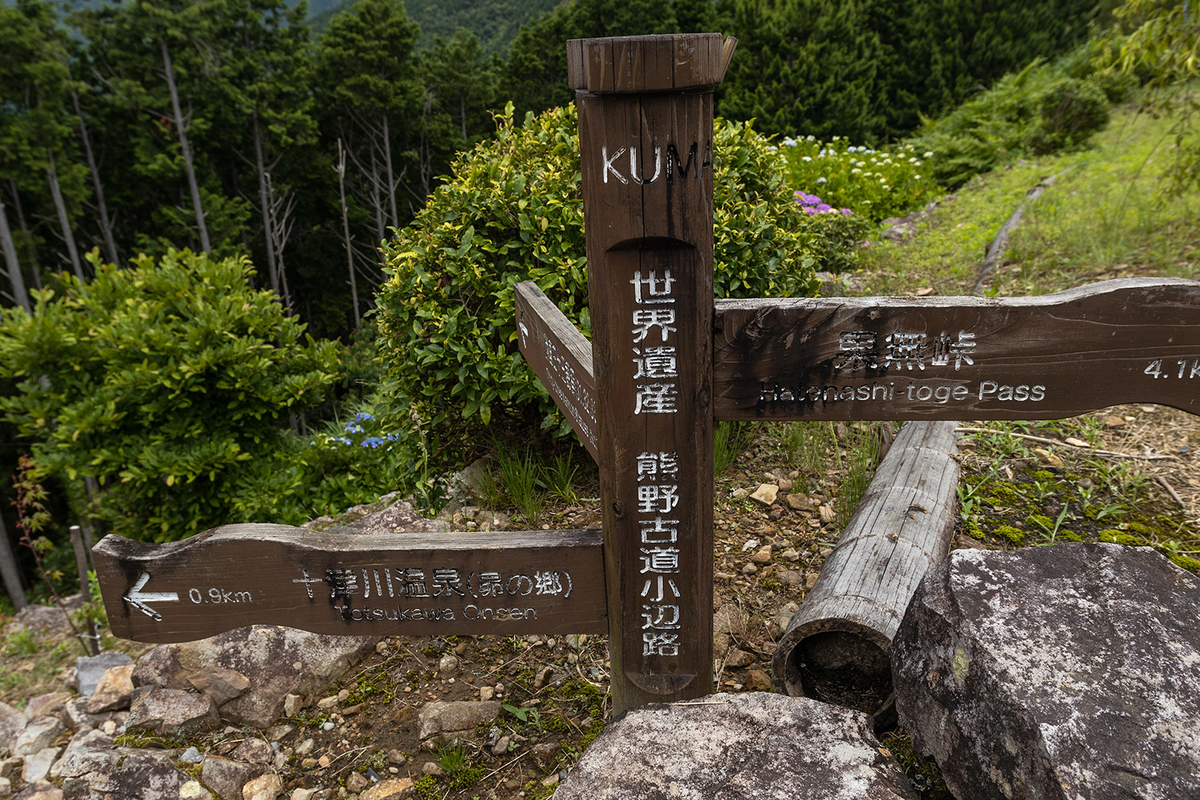 奈良県の秘境の絶景、十津川村の果無集落