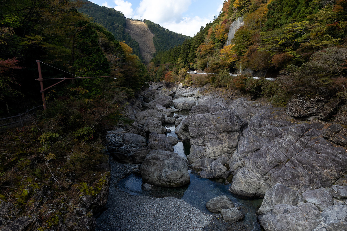 奈良県みたらい渓谷