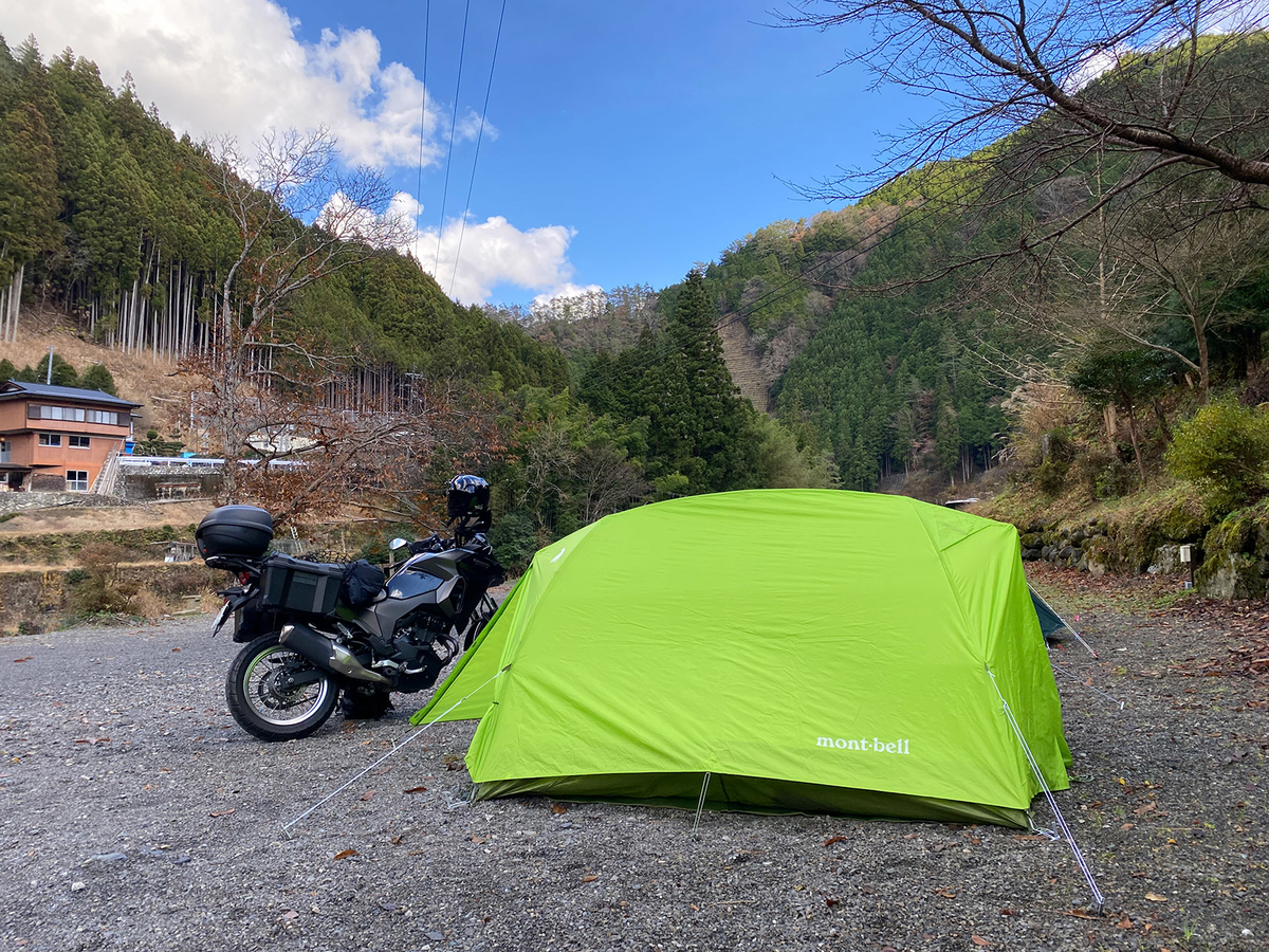 奈良県天川村キャンプツーリング