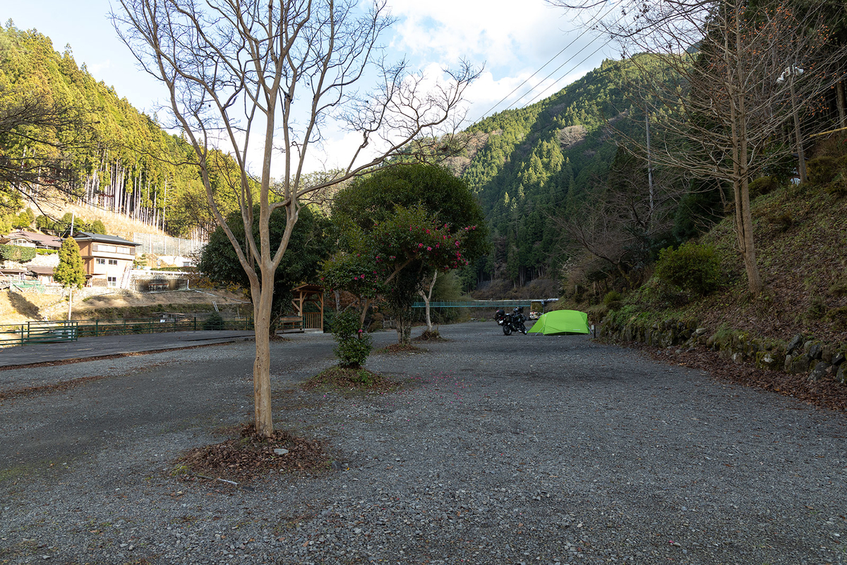 奈良県天川村キャンプツーリング