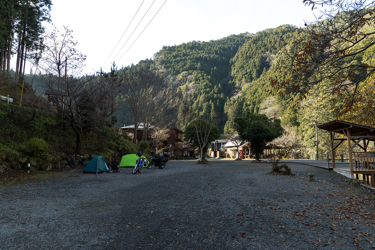 奈良県天川村キャンプツーリング