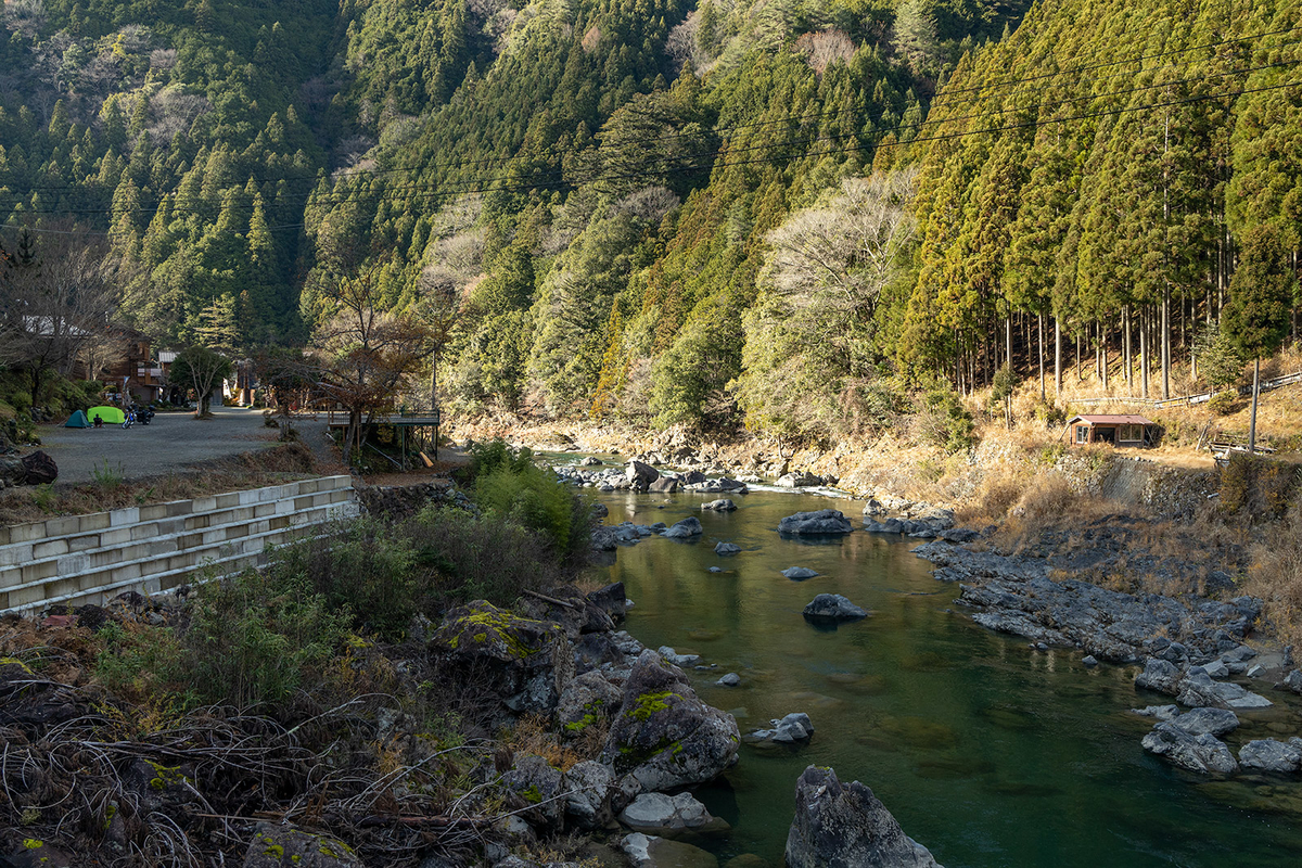 奈良県天川村キャンプツーリング