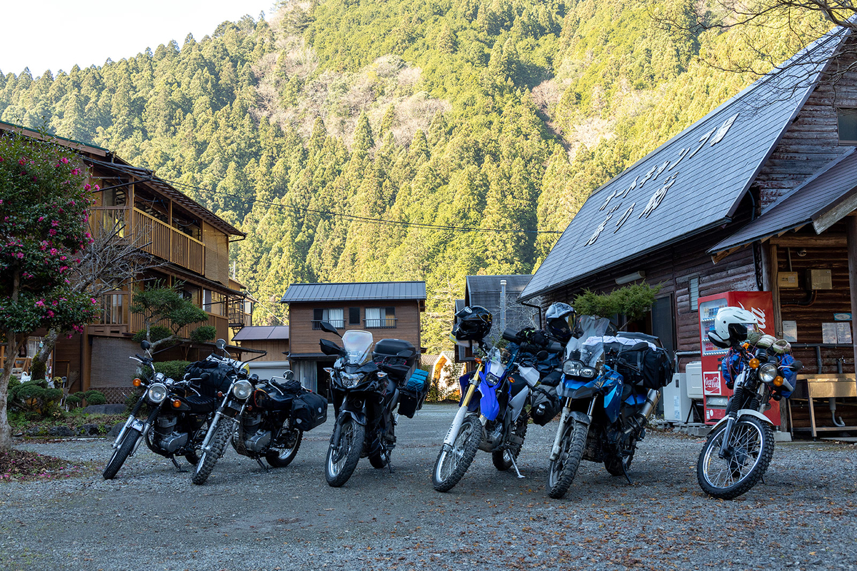 奈良県天川村キャンプツーリング