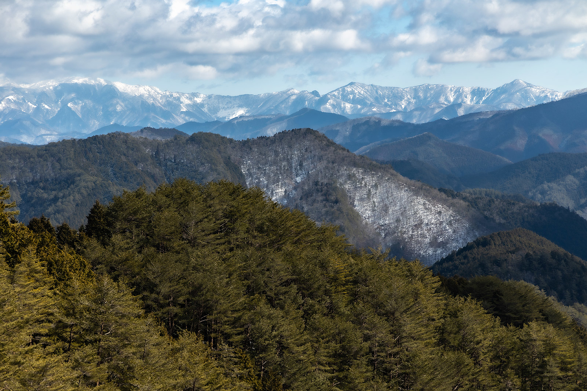 奈良県の絶景スポット。野迫川村