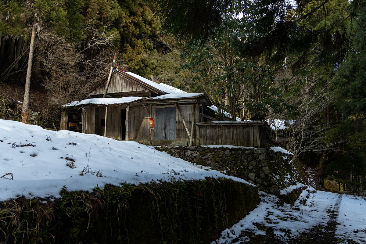 野迫川村の廃村、中津川集落