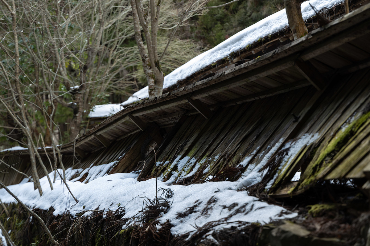 野迫川村の廃村、中津川集落