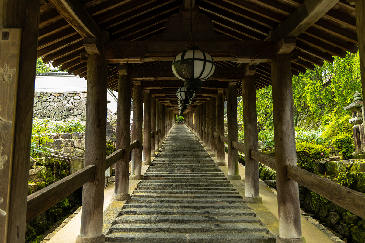 長谷寺の登廊