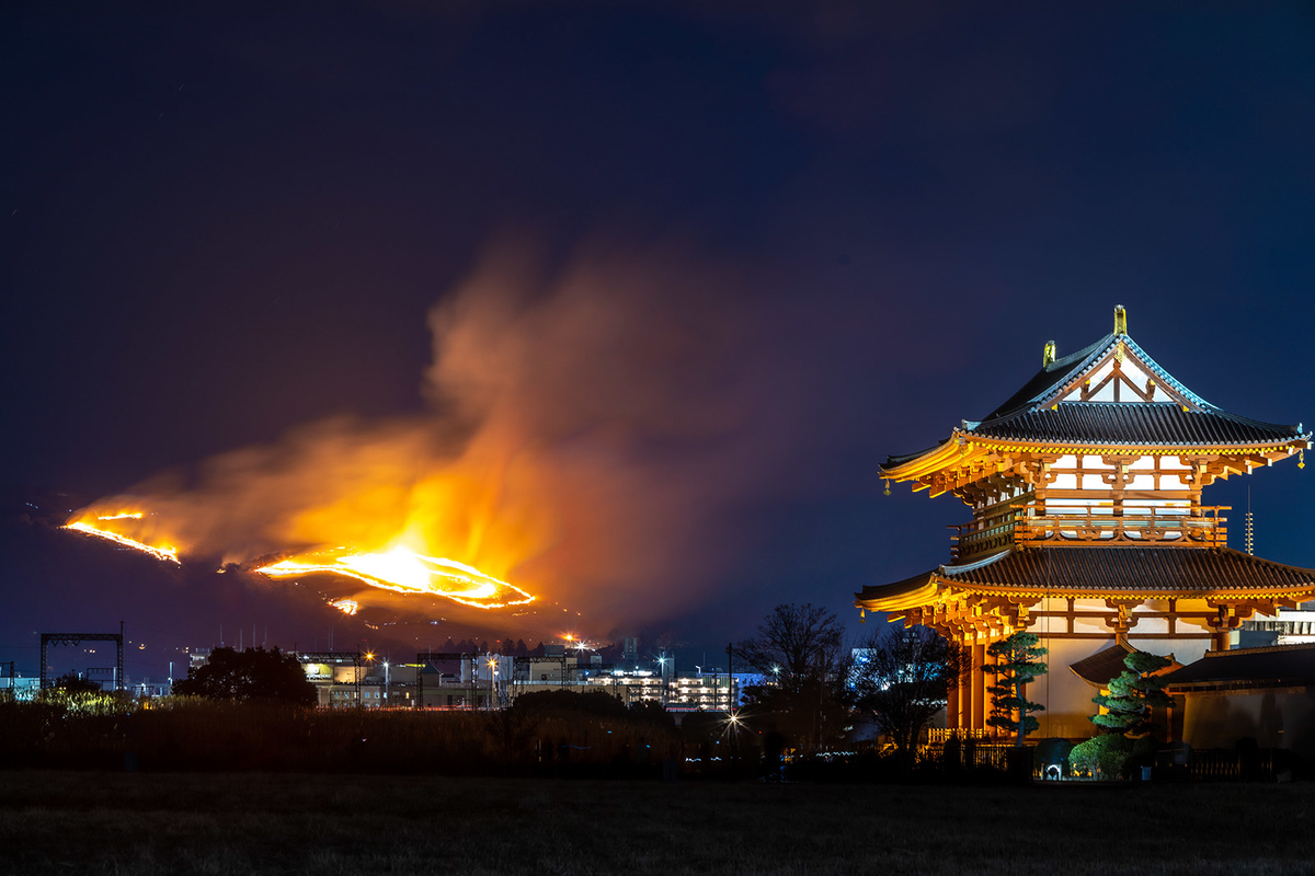 若草山の山焼き