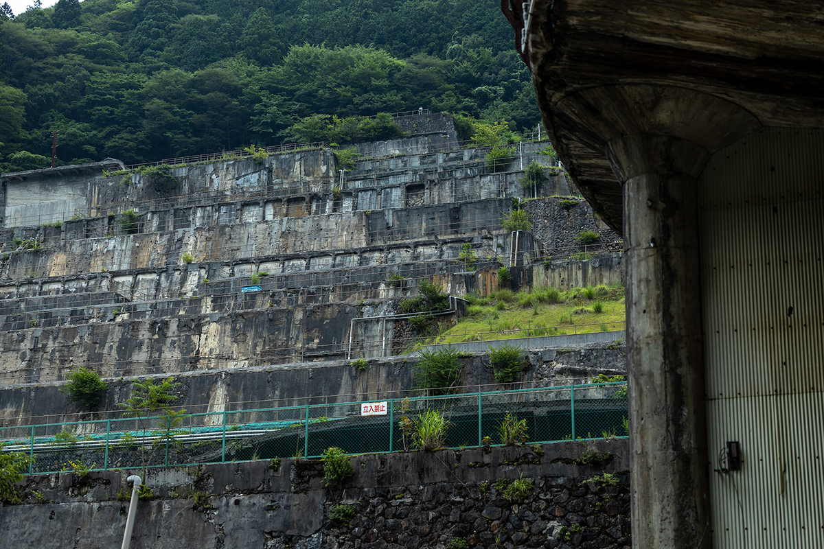 神子畑選鉱場跡