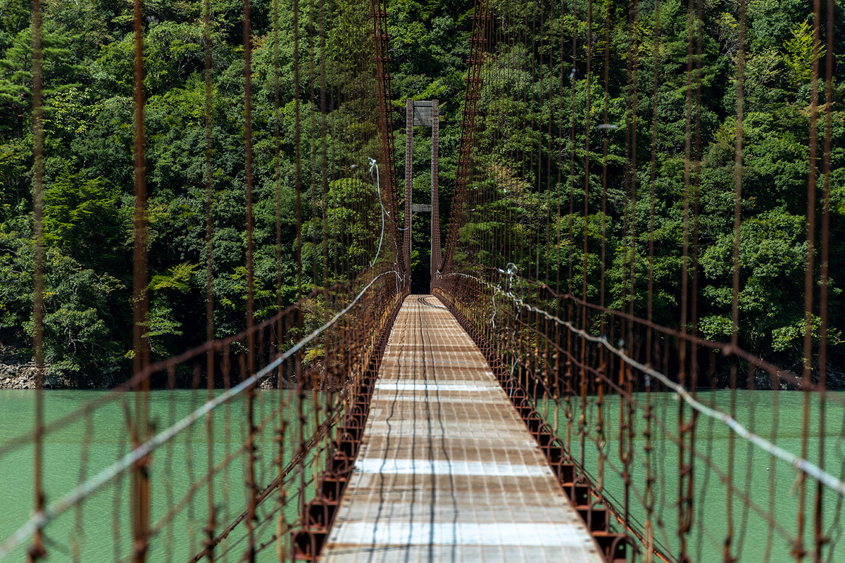 廃村東ノ川集落跡