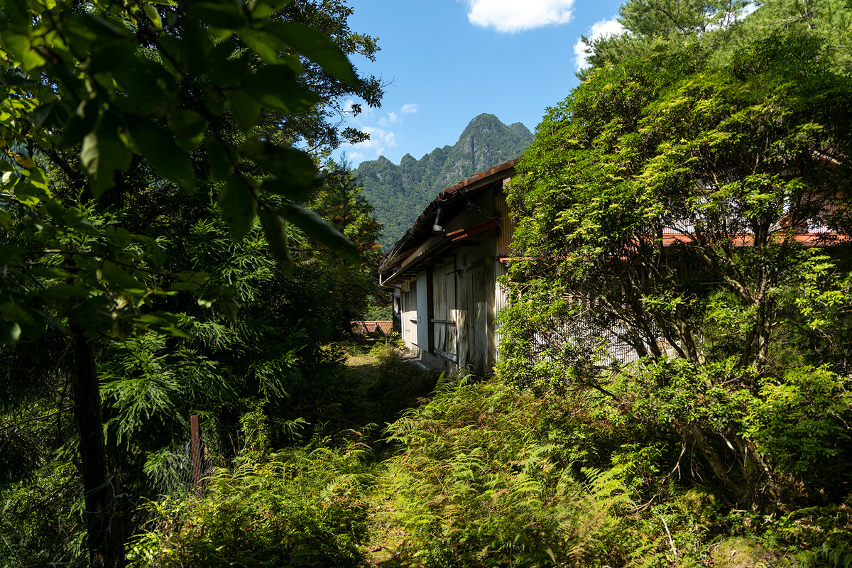 旧東ノ川集落跡