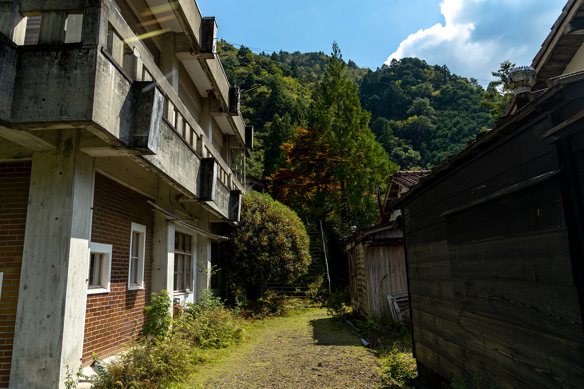 旧東ノ川集落跡