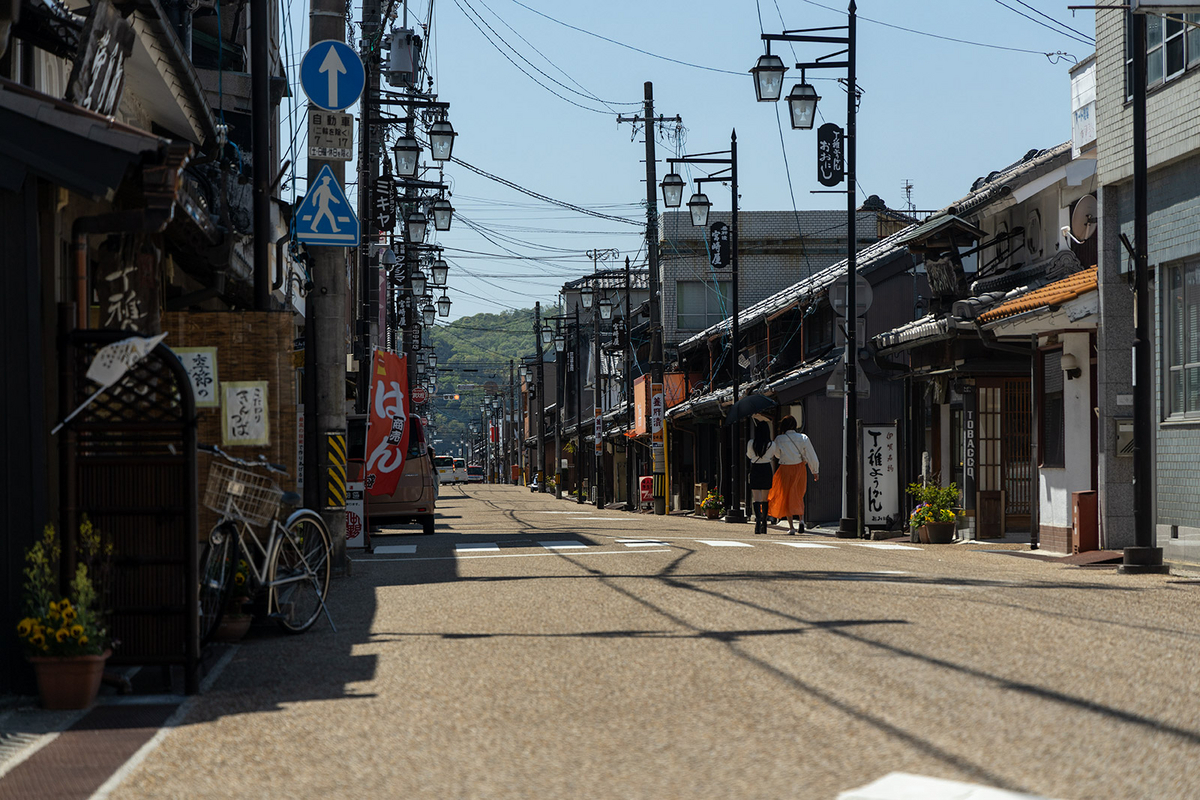 伊賀上野の城下町