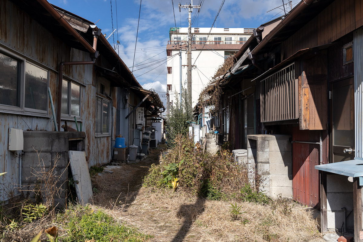 大阪八尾市天王寺屋トタン村