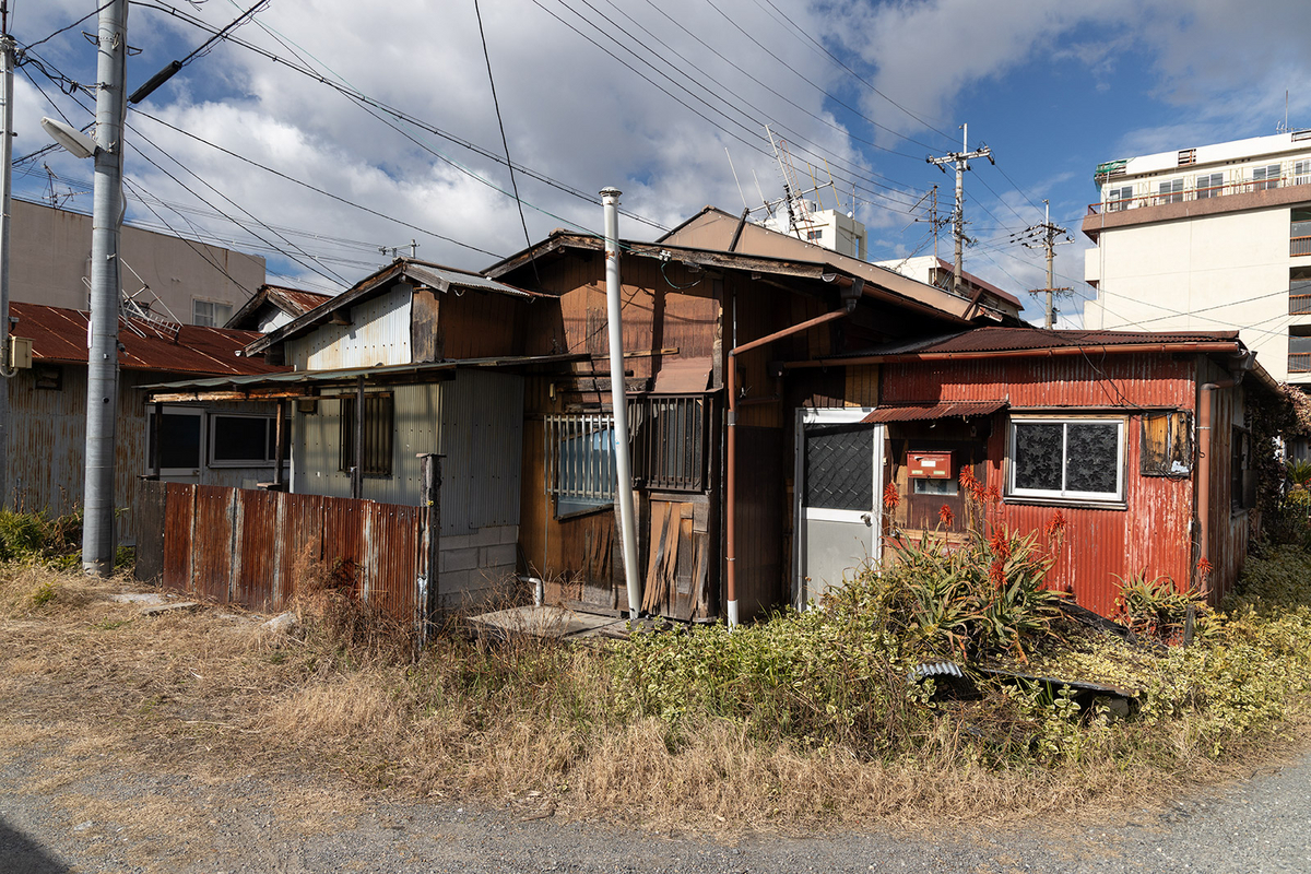 大阪八尾市天王寺屋トタン村