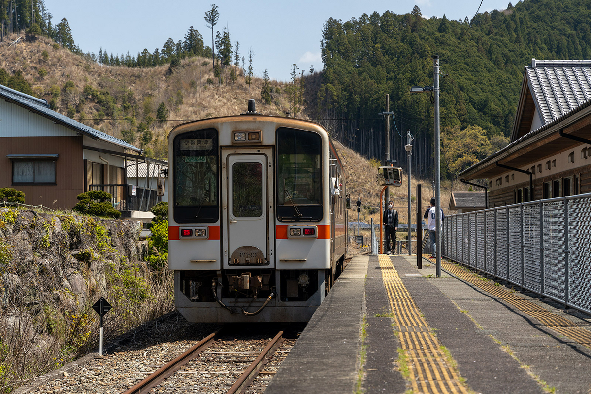 名松線伊勢奥津駅