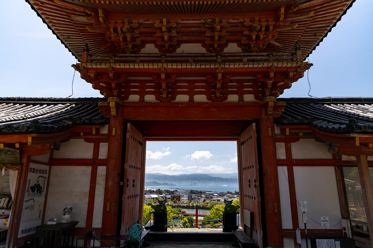 和歌山県の絶景スポット和歌浦天満宮