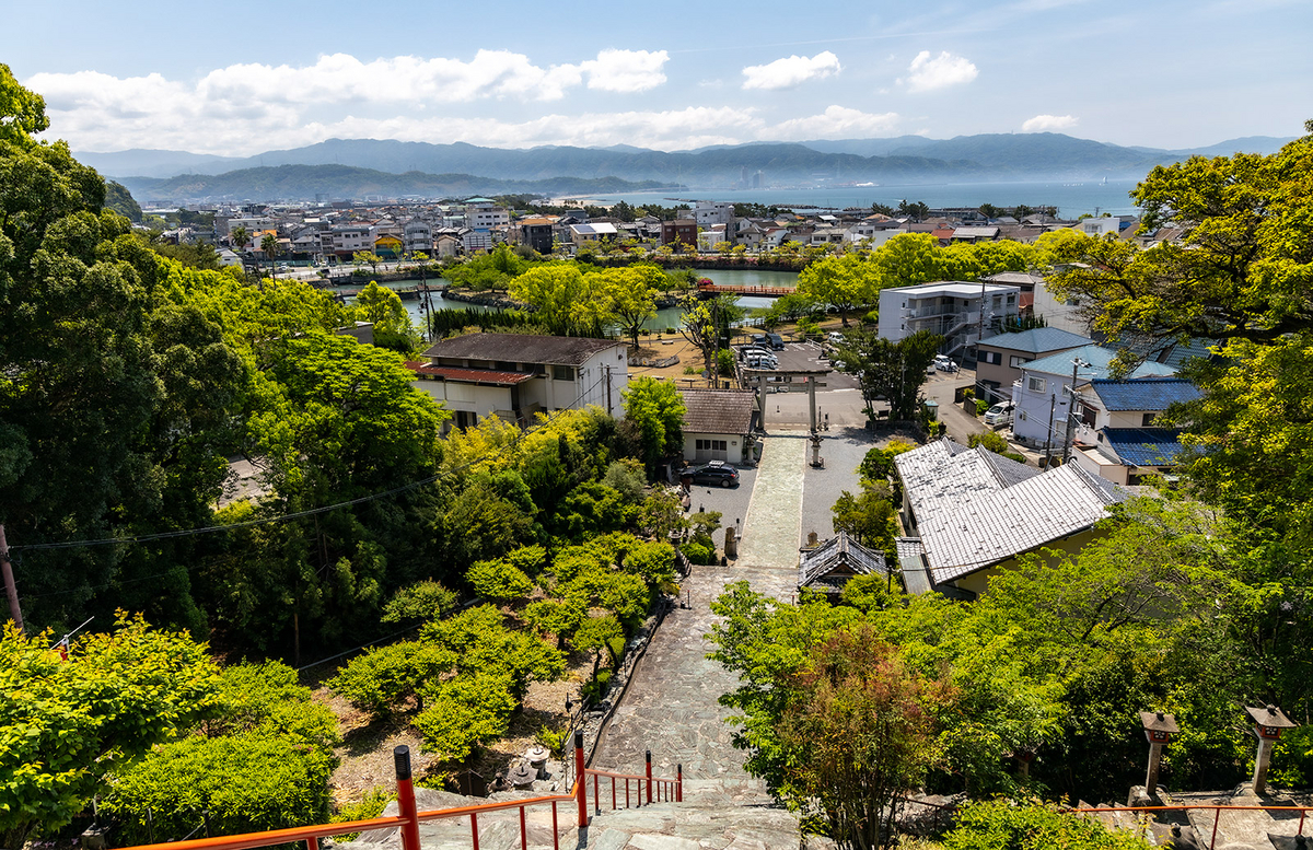 和歌山県の絶景スポット和歌浦天満宮