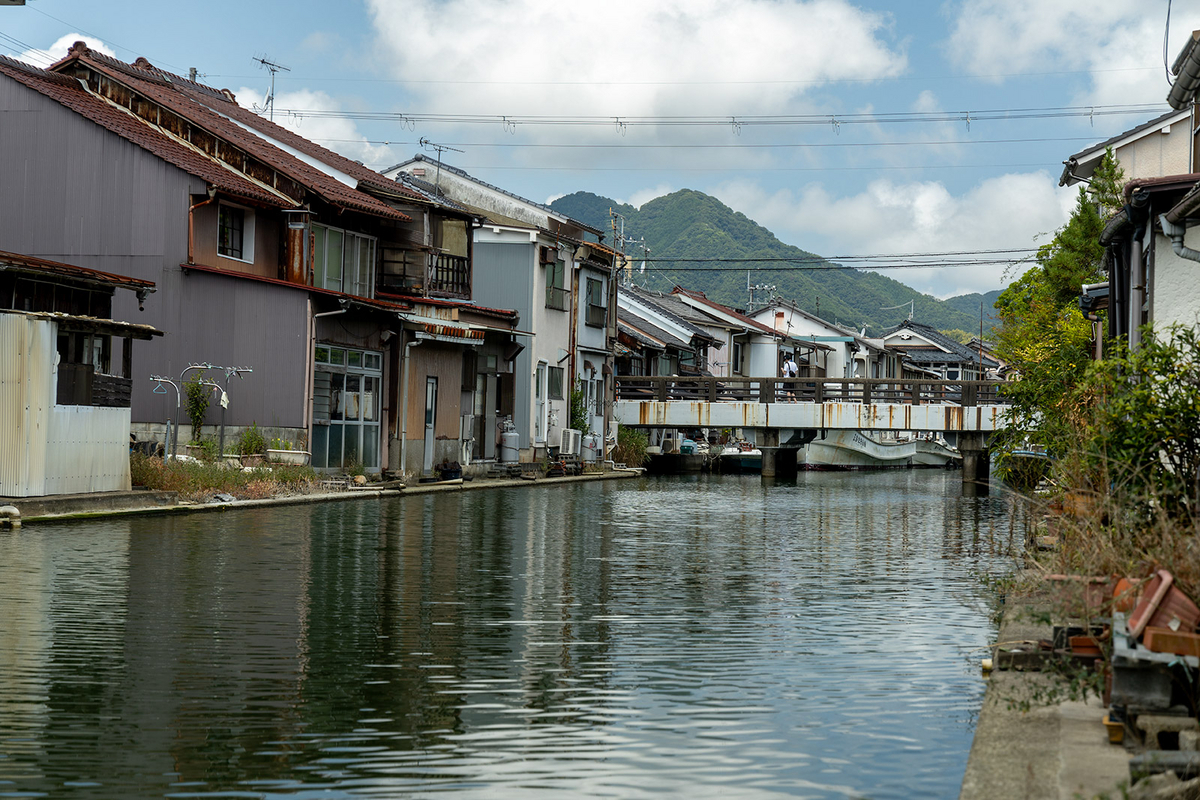 日本のヴェネチアと言われている京都舞鶴市吉原入江