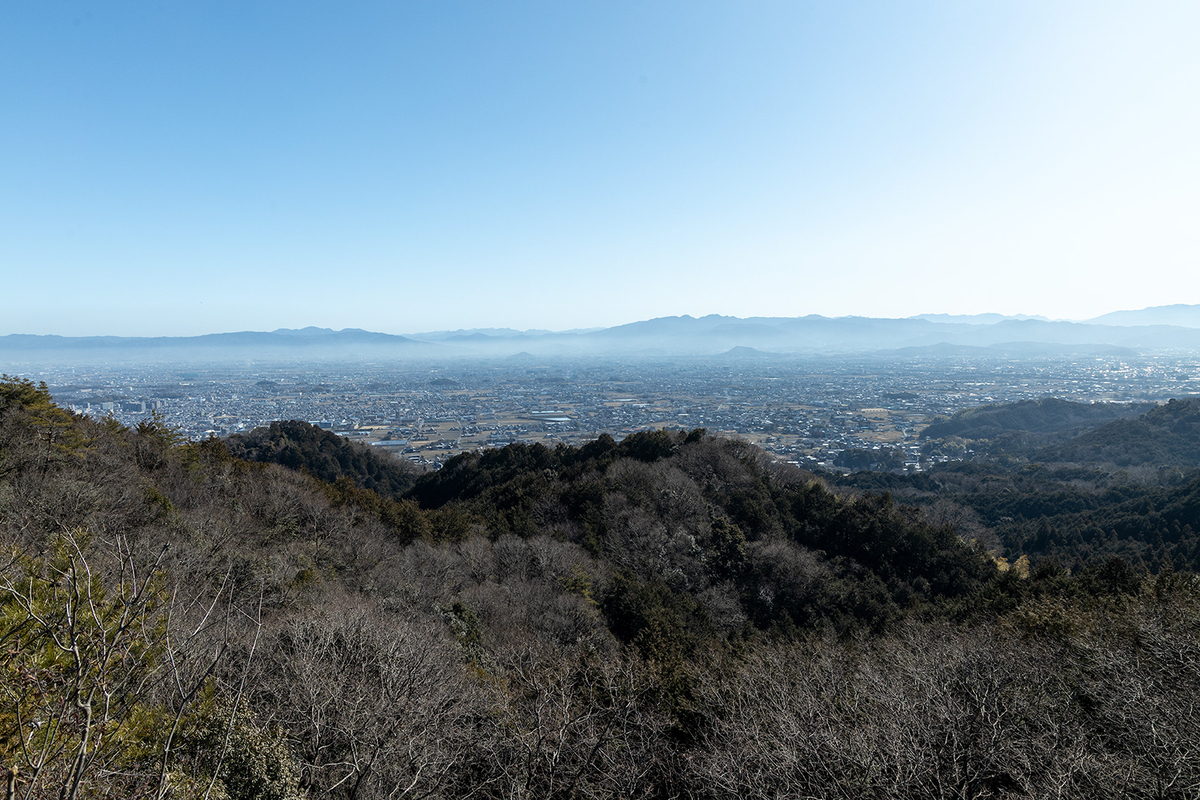 低山登山二上山