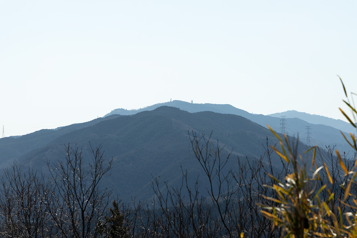 低山登山二上山