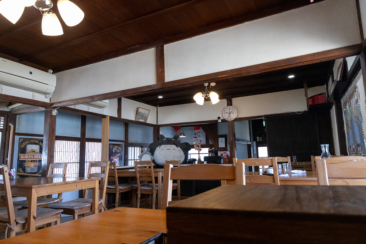 真田幸村の郷、九度山にある古民家カフェ。「げんじろうの昼ごはん」