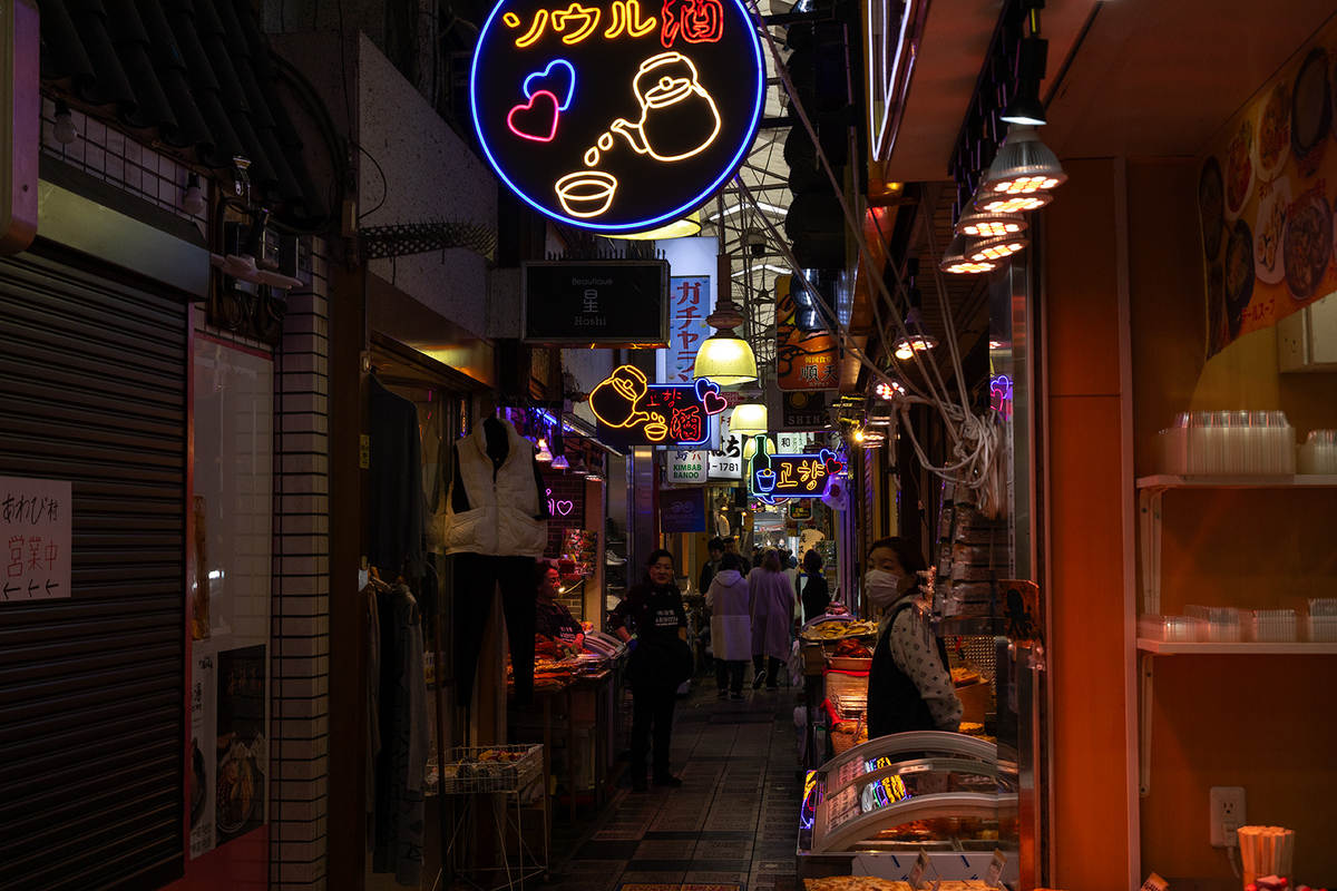【大阪の珍スポット】思った以上にブレードランナー化していた鶴橋商店街を撮影