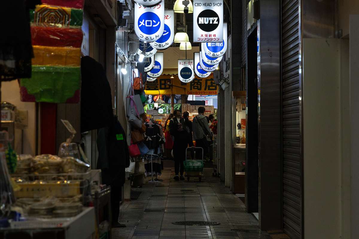 【大阪の珍スポット】思った以上にブレードランナー化していた鶴橋商店街を撮影